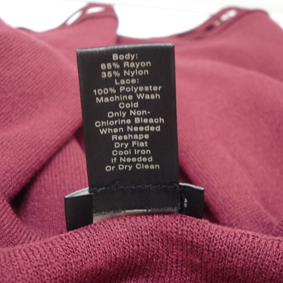 Ann Taylor Factory Cranberry 1/2 Sleeve Blouse - Picture 6 of 6